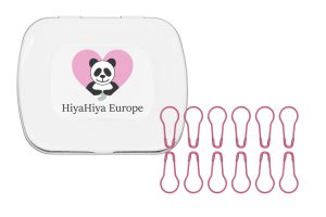 Metalinė dėžutė su žymekliais - HiyaHiya