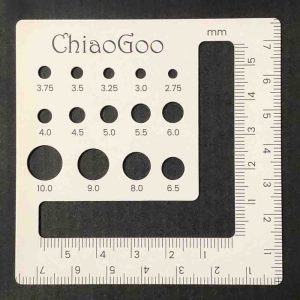 Liniuotė ChiaoGoo 7.5 x 7.5 cm