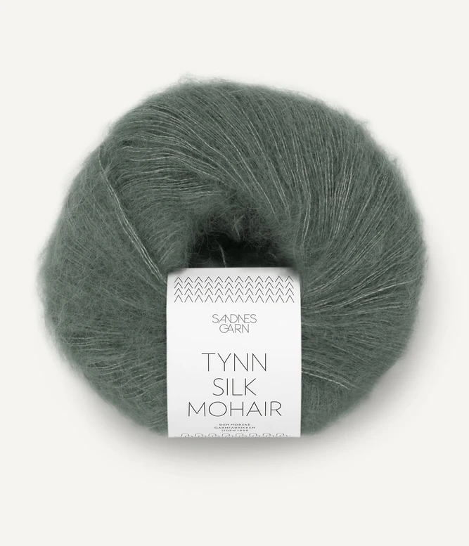 TYNN SILK MOHAIR (Sandnes Garn) – 9071 dusty olive green