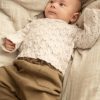 LILJA CARDIGAN, DIAPER PANTS, TIGHTS & BONNET BABY 2413/02