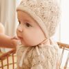 LILJA CARDIGAN, DIAPER PANTS, TIGHTS & BONNET BABY 2413/02