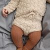 LILJA CARDIGAN, DIAPER PANTS, TIGHTS & BONNET BABY 2413/02