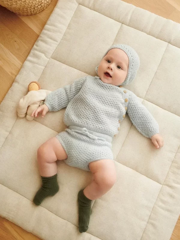 APRIL CARDIGAN, PANTS & BONNET BABY 2413/05